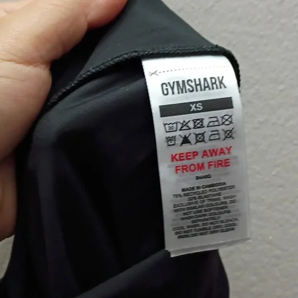 Gymshark Black Workout Leggings - Picture 5 of 5